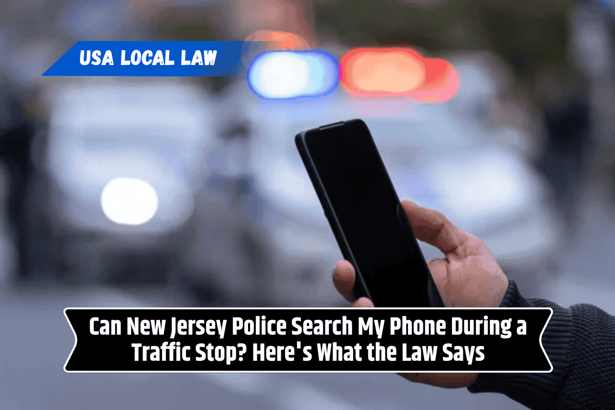 Can New Jersey Police Search My Phone During a Traffic Stop? Here's What the Law Says