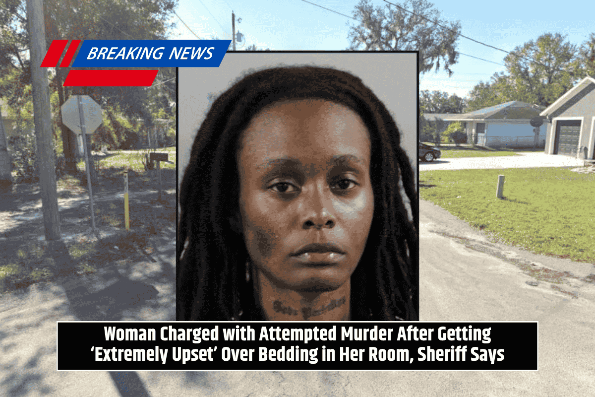 Woman Charged with Attempted Murder After Getting ‘Extremely Upset’ Over Bedding in Her Room, Sheriff Says