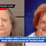 Diabetic daughter admits to fatally injecting her 81-year-old mother with insulin because she 'became irritated'