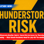 Minnesota Weather Watch: Storm Risk Increases by Thursday Evening — What Duluth Residents Need for July 4th The weekend