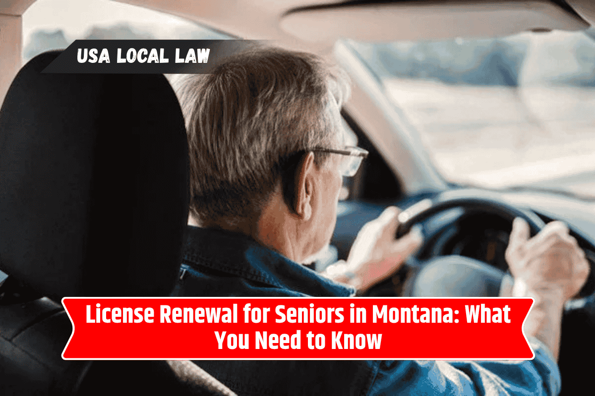 License Renewal for Seniors in Montana: What You Need to Know