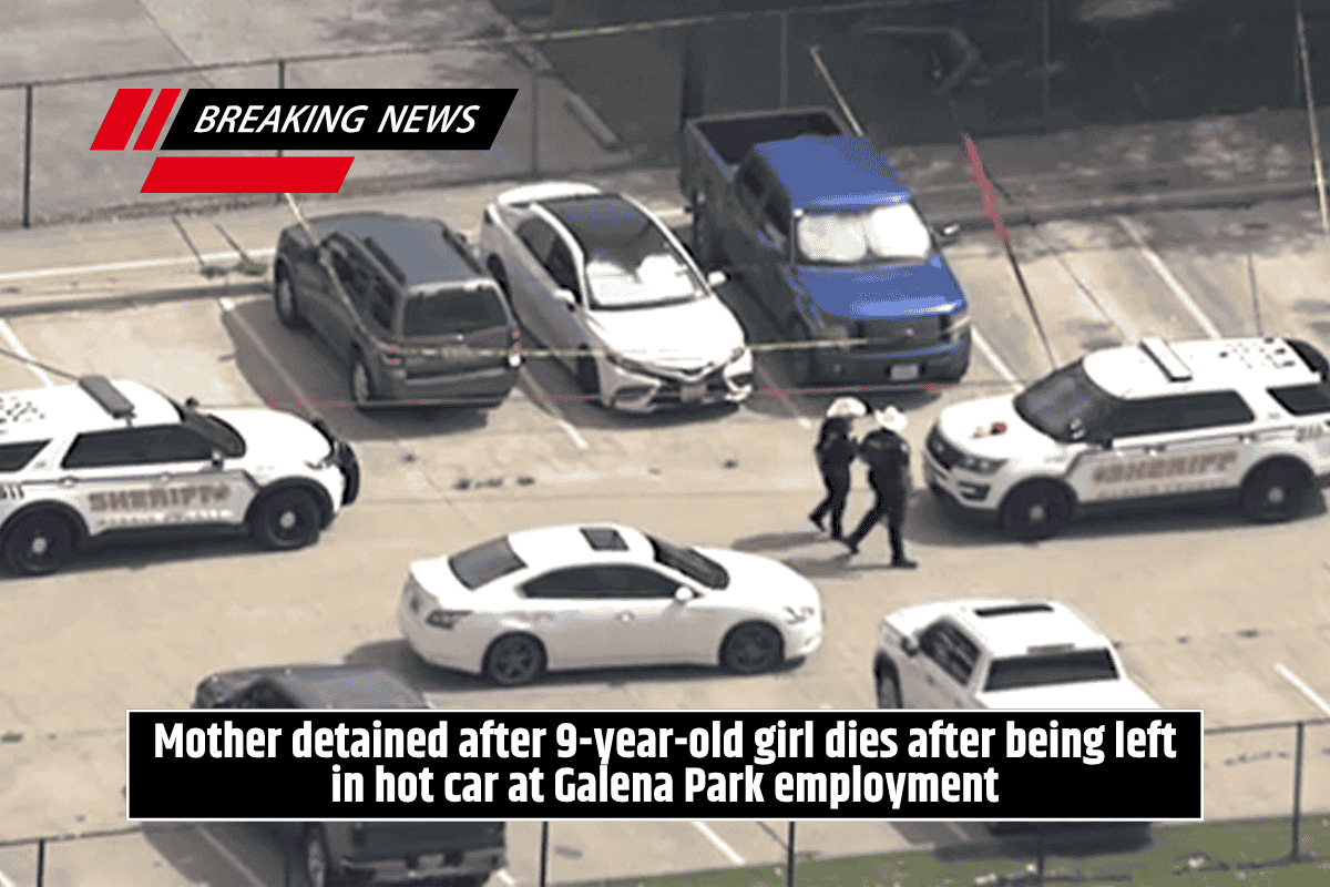 Mother detained after 9-year-old girl dies after being left in hot car at Galena Park employment