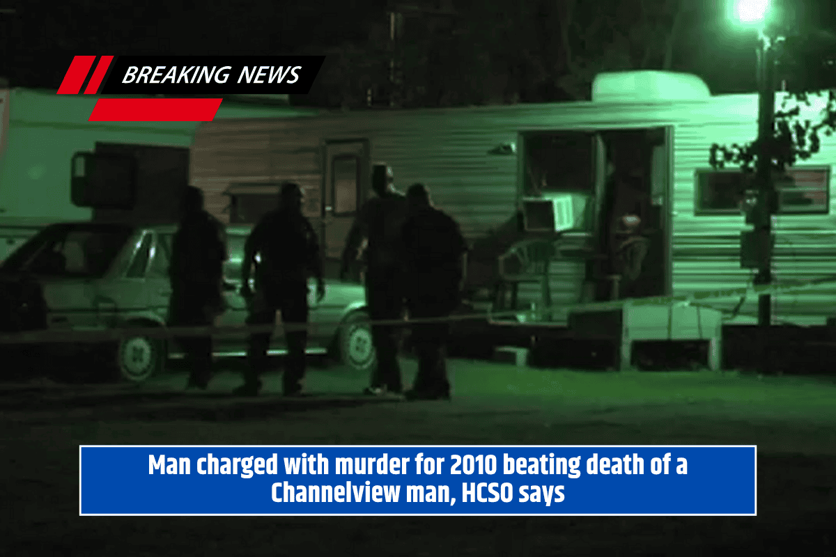 A man has been charged with murder in the 2010 beating death of a Channelview man, according to the HCSO
