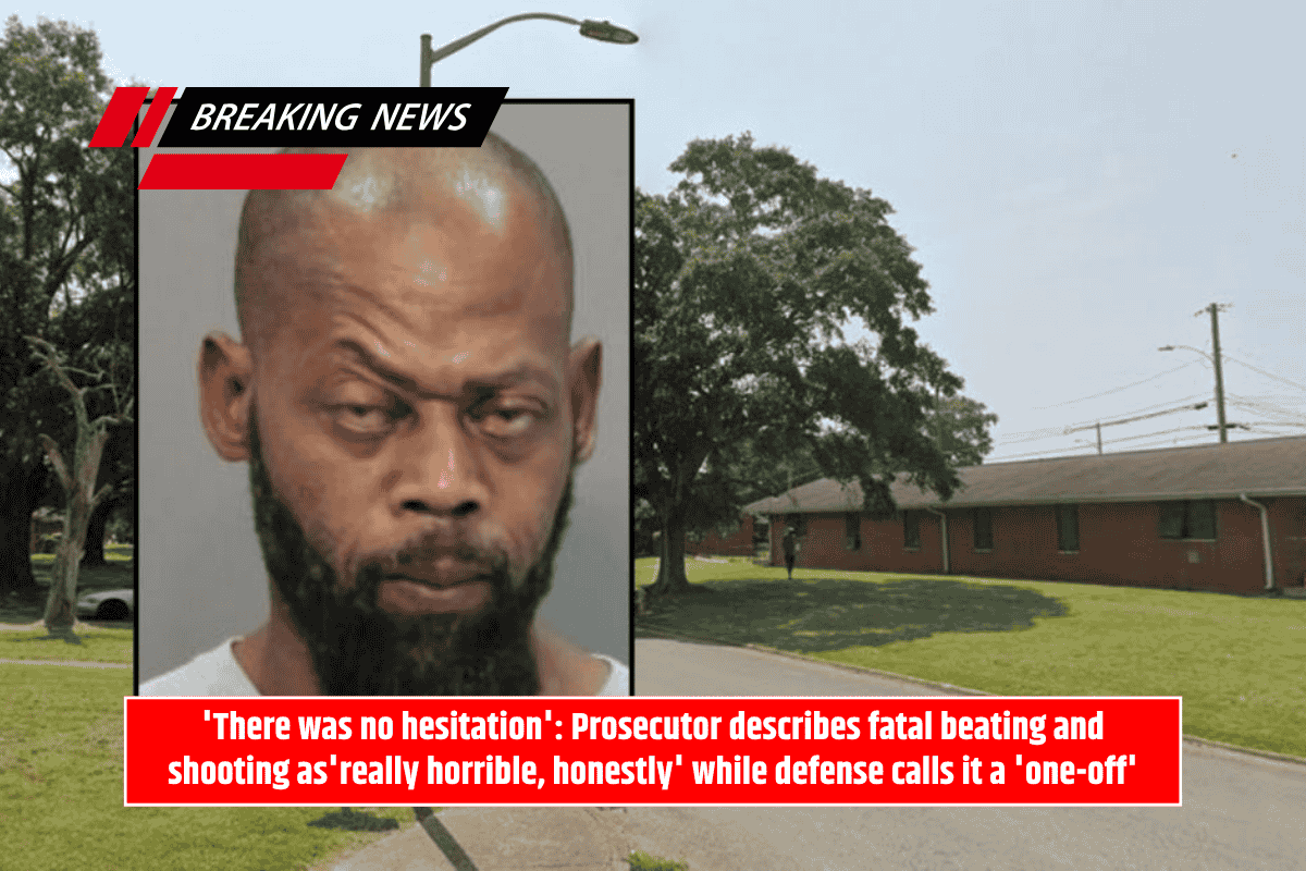 'There was no hesitation': Prosecutor describes fatal beating and shooting as'really horrible, honestly' while defense calls it a 'one-off'