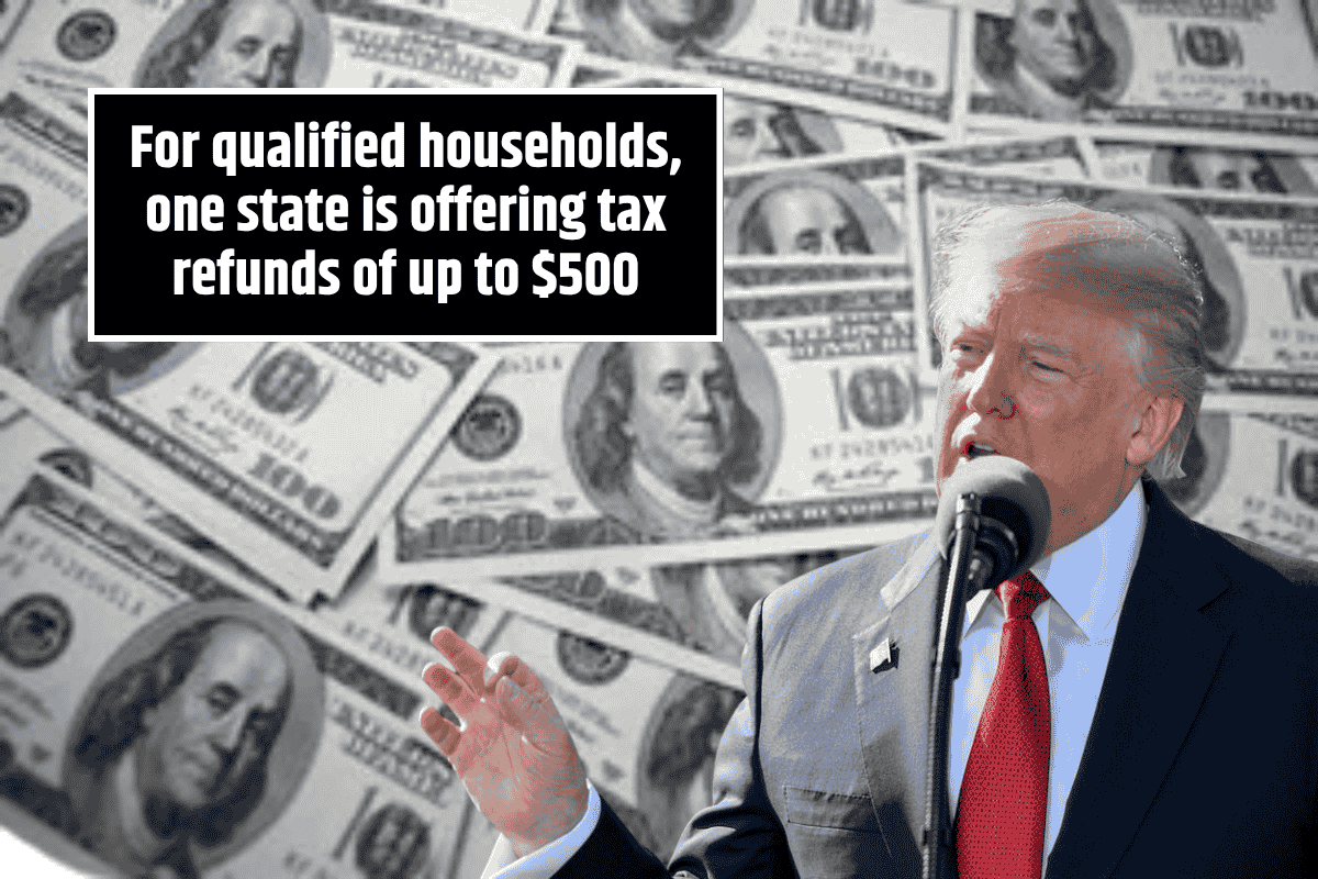 For qualified households, one state is offering tax refunds of up to $500