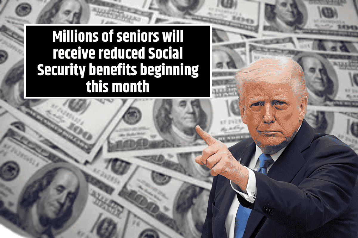 Millions of seniors will receive reduced Social Security benefits beginning this month