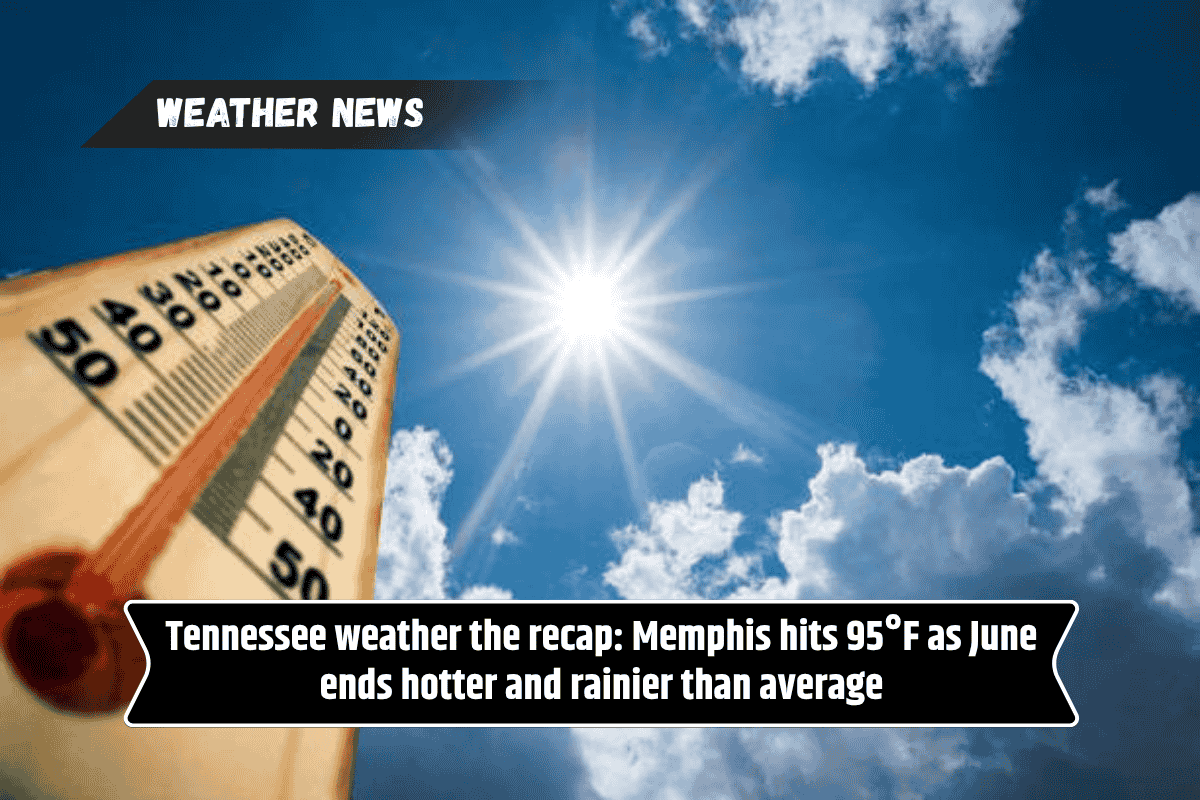 Tennessee weather the recap: Memphis hits 95°F as June ends hotter and rainier than average