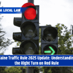 Maine Traffic Rule 2025 Update: Understanding the Right Turn on Red Rule