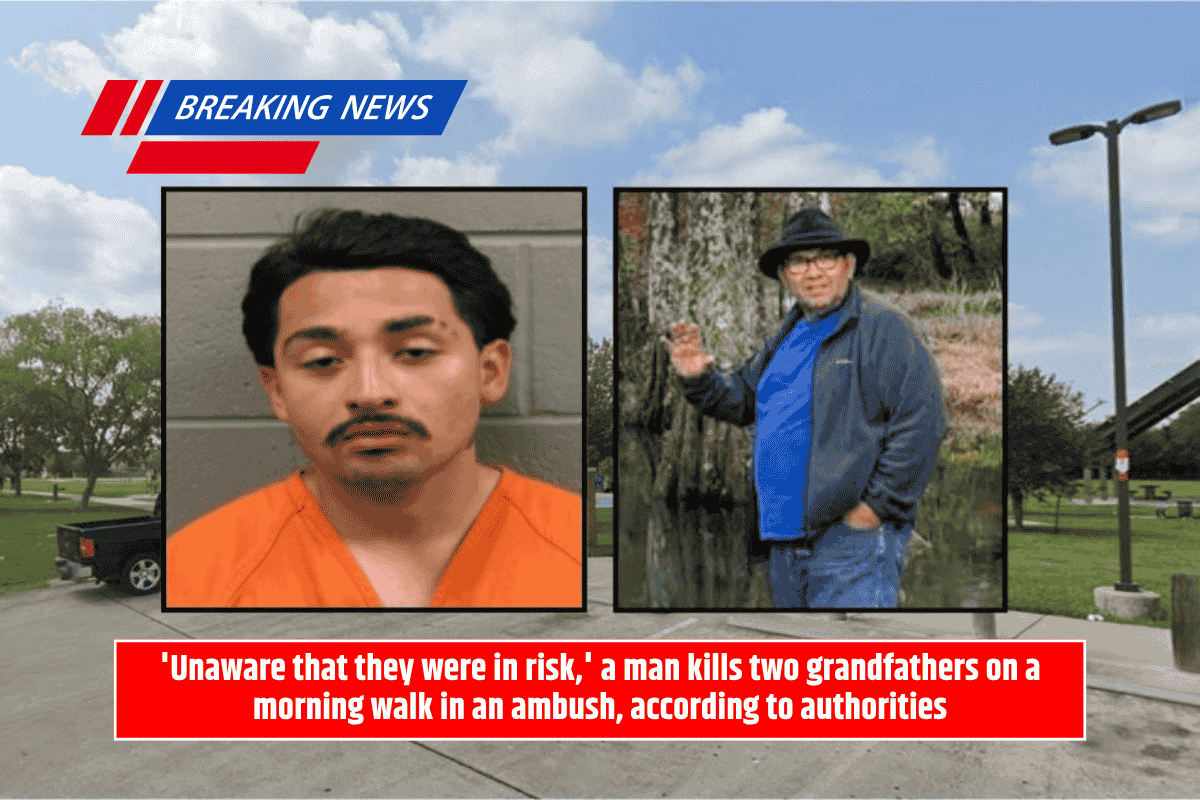 'Unaware that they were in risk,' a man kills two grandfathers on a morning walk in an ambush, according to authorities