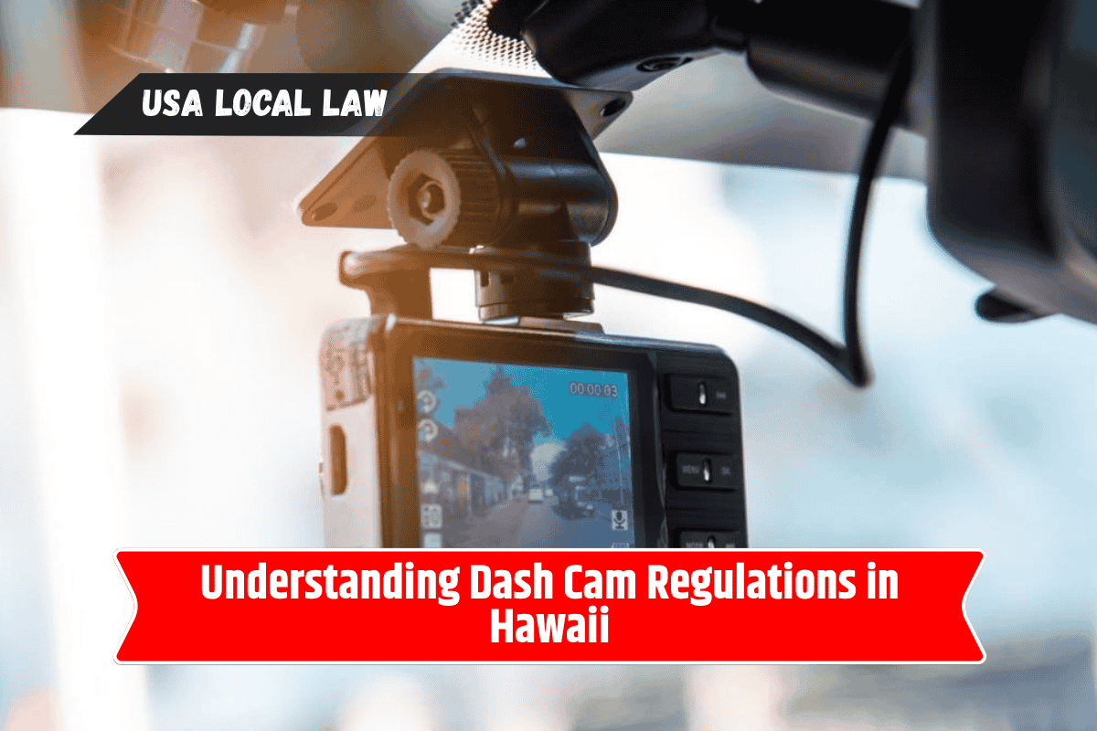 Understanding Dash Cam Regulations in Hawaii