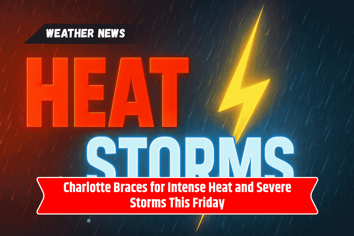 Charlotte Braces for Intense Heat and Severe Storms This Friday