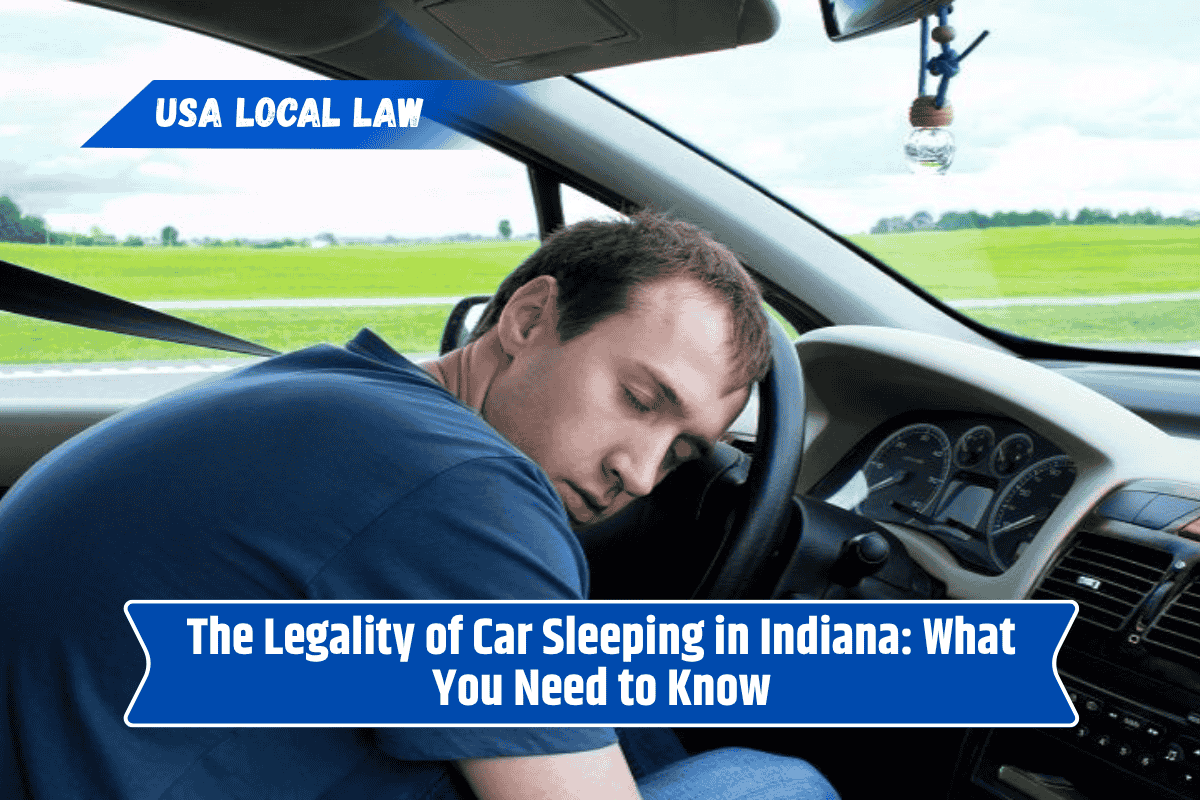 The Legality of Car Sleeping in Indiana: What You Need to Know