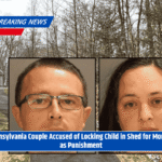 Pennsylvania Couple Accused of Locking Child in Shed for Months as Punishment