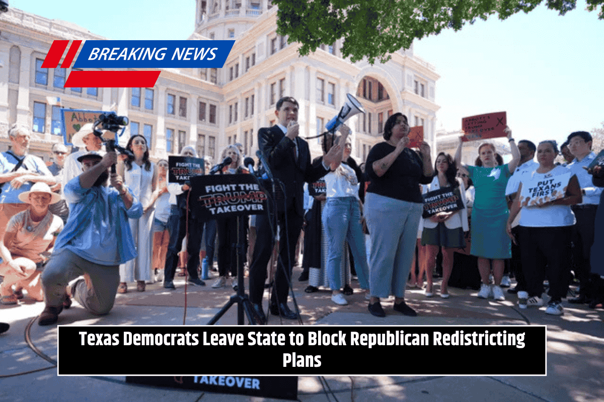 Texas Democrats Leave State to Block Republican Redistricting Plans