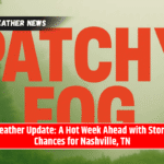 Weather Update: A Hot Week Ahead with Storm Chances for Nashville, TN