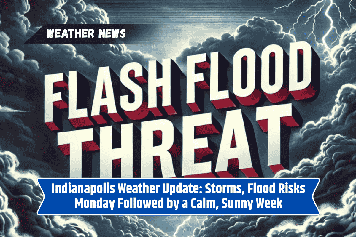 Indianapolis Weather Update: Storms, Flood Risks Monday Followed by a Calm, Sunny Week
