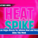 Las Vegas Braces for Intense Heat and Hazy Skies This Week