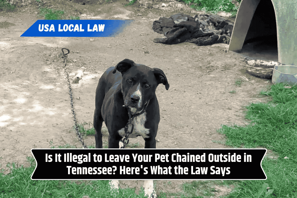 Is It Illegal to Leave Your Pet Chained Outside in Tennessee? Here's What the Law Says