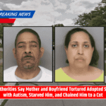 Authorities Say Mother and Boyfriend Tortured Adopted Son with Autism, Starved Him, and Chained Him to a Cot