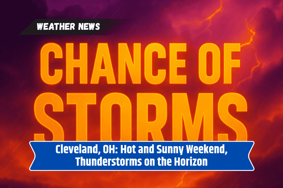 Cleveland, OH: Hot and Sunny Weekend, Thunderstorms on the Horizon