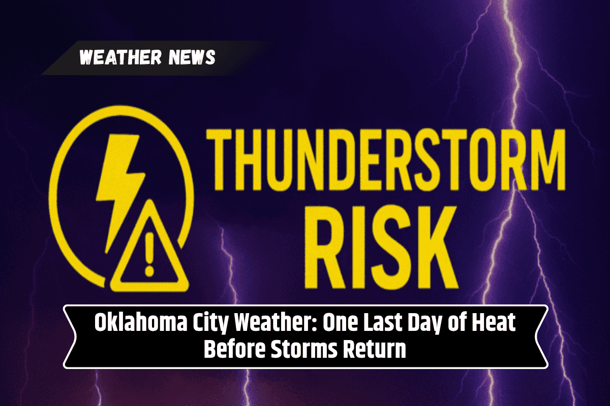 Oklahoma City Weather: One Last Day of Heat Before Storms Return