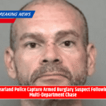 Pearland Police Capture Armed Burglary Suspect Following Multi-Department Chase