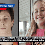 Teen Who Admitted to Driving 'Too Crazy' Crashes into Family SUV, Killing 11-Year-Old Girl While Using His Phone, Police Say