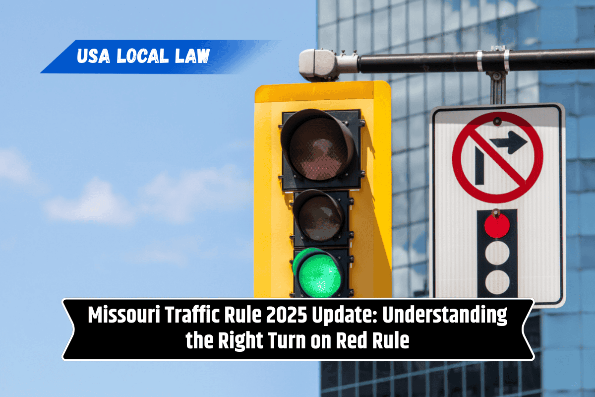 Missouri Traffic Rule 2025 Update: Understanding the Right Turn on Red Rule