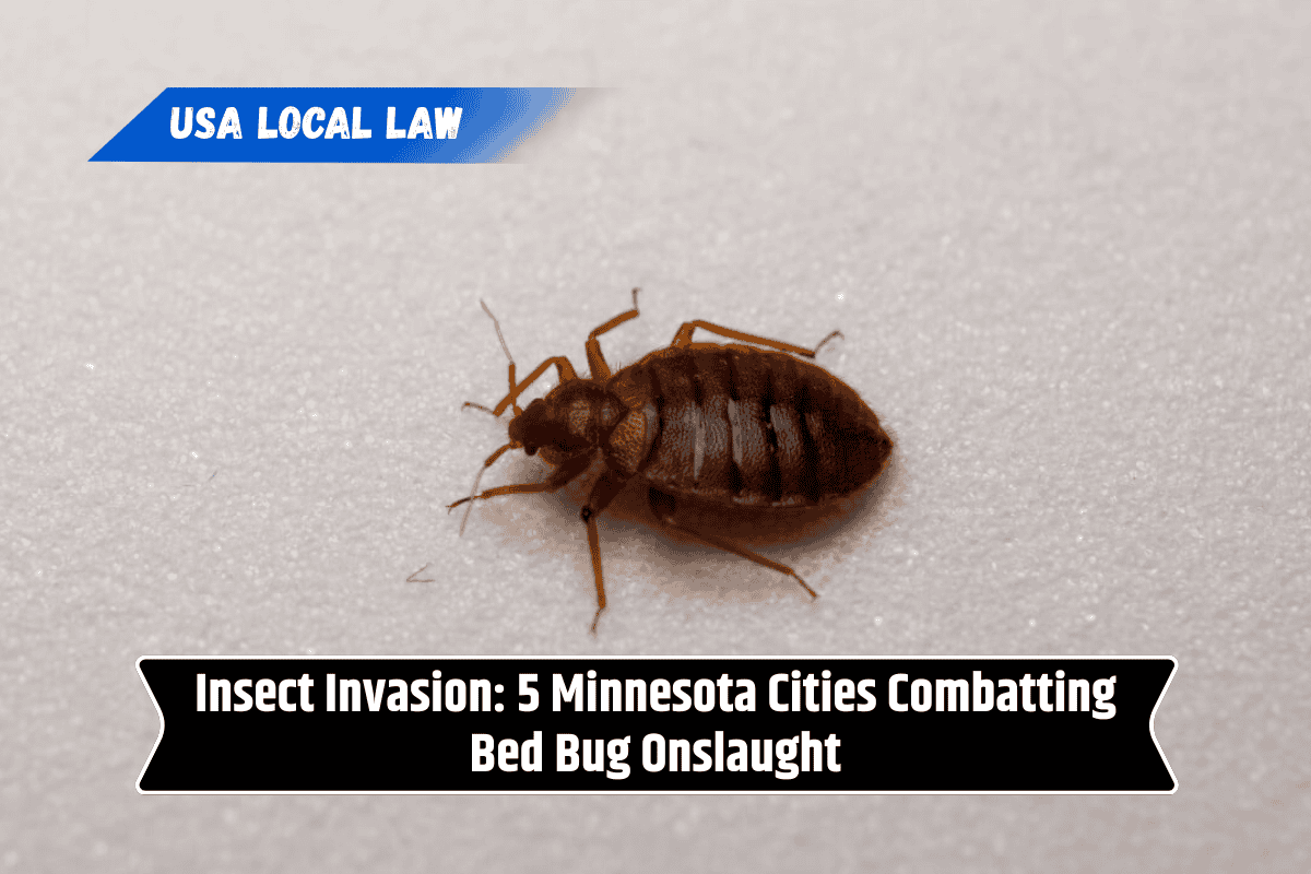 Insect Invasion: 5 Minnesota Cities Combatting Bed Bug Onslaught