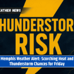 Memphis Weather Alert: Scorching Heat and Thunderstorm Chances for Friday