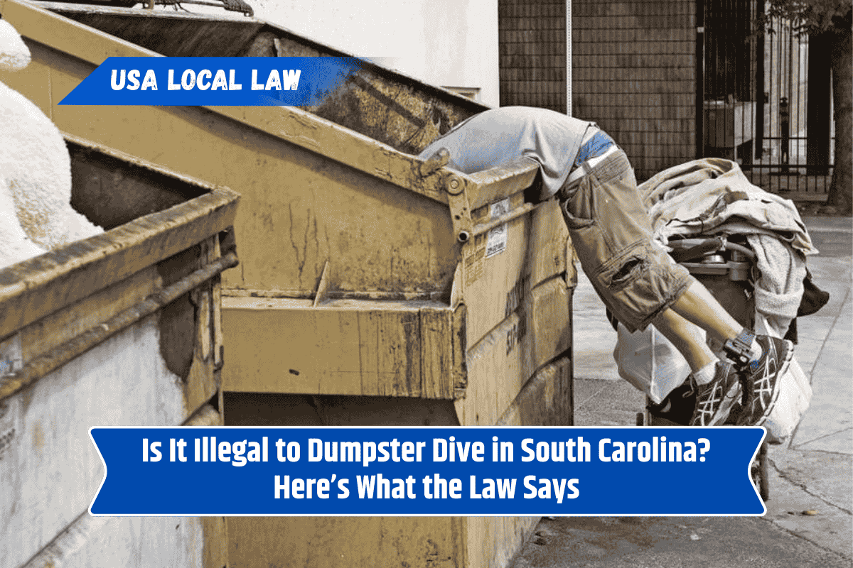 Is It Illegal to Dumpster Dive in South Carolina? Here’s What the Law Says