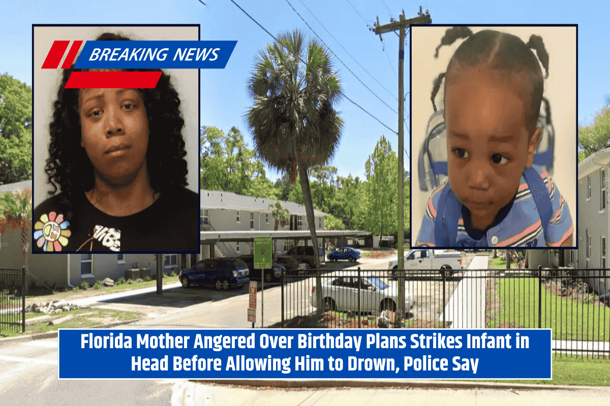Florida Mother Angered Over Birthday Plans Strikes Infant in Head Before Allowing Him to Drown, Police Say