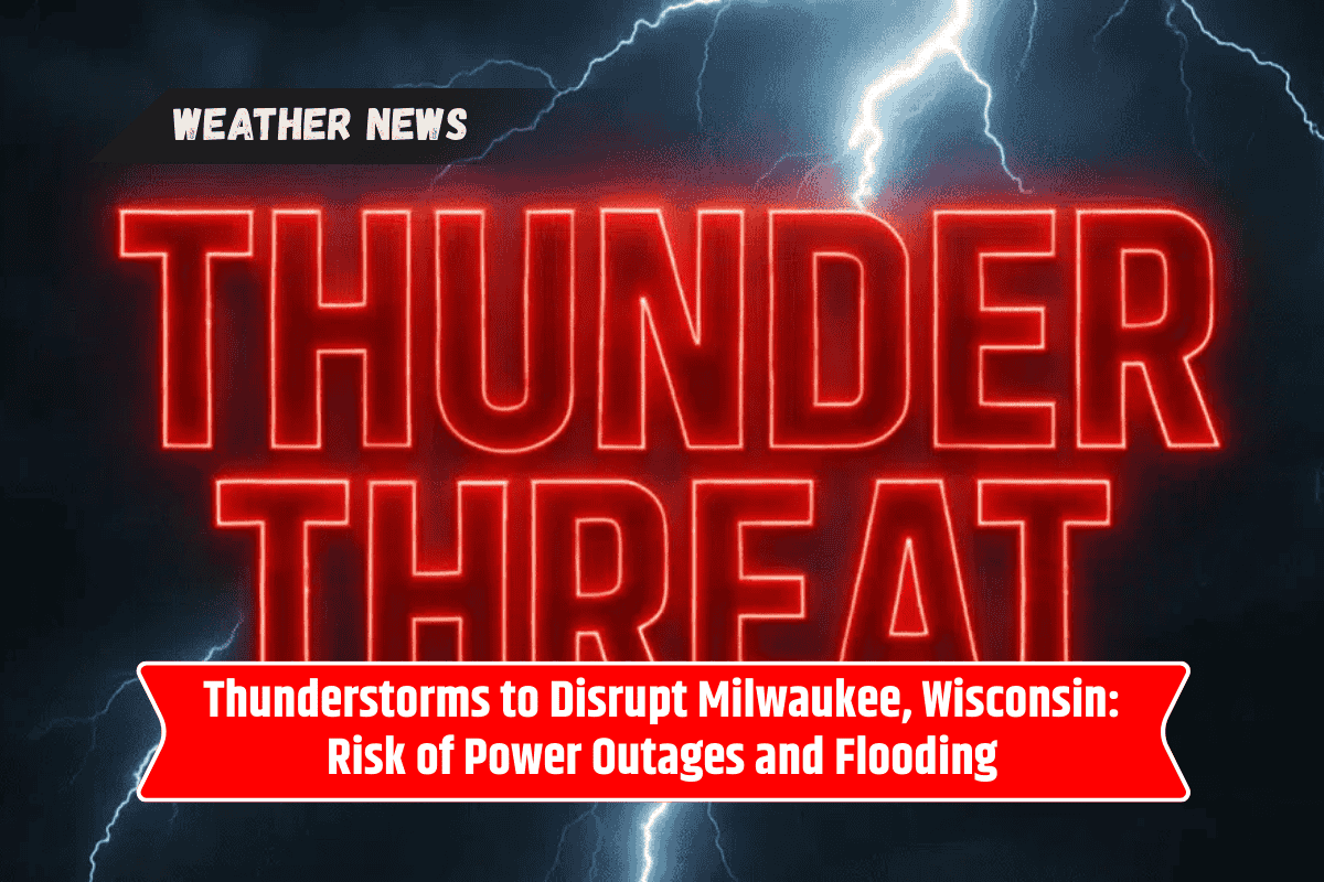 Thunderstorms to Disrupt Milwaukee, Wisconsin: Risk of Power Outages and Flooding
