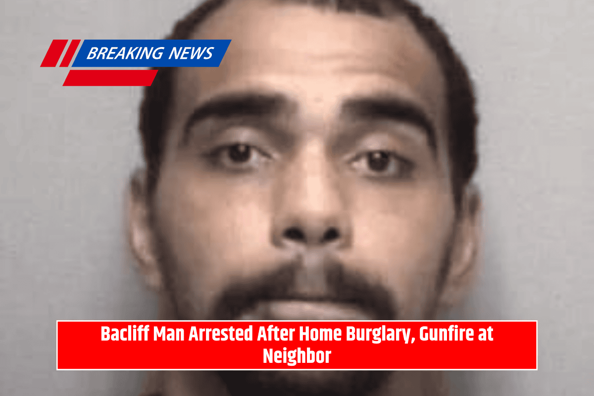 Bacliff Man Arrested After Home Burglary, Gunfire at Neighbor