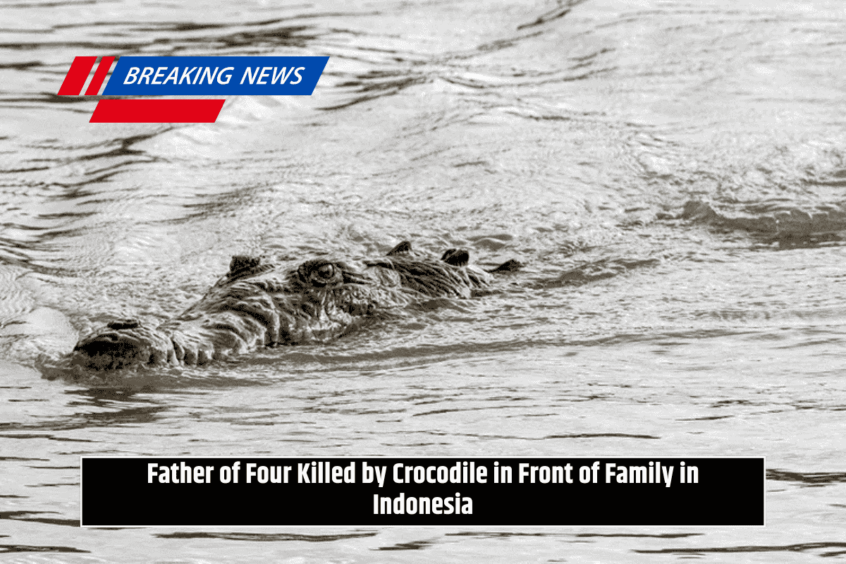 Father of Four Killed by Crocodile in Front of Family in Indonesia