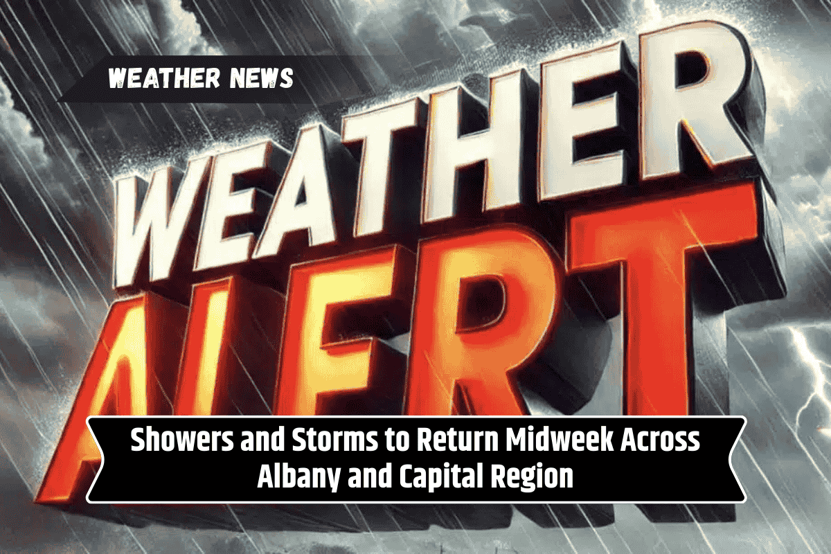 Showers and Storms to Return Midweek Across Albany and Capital Region