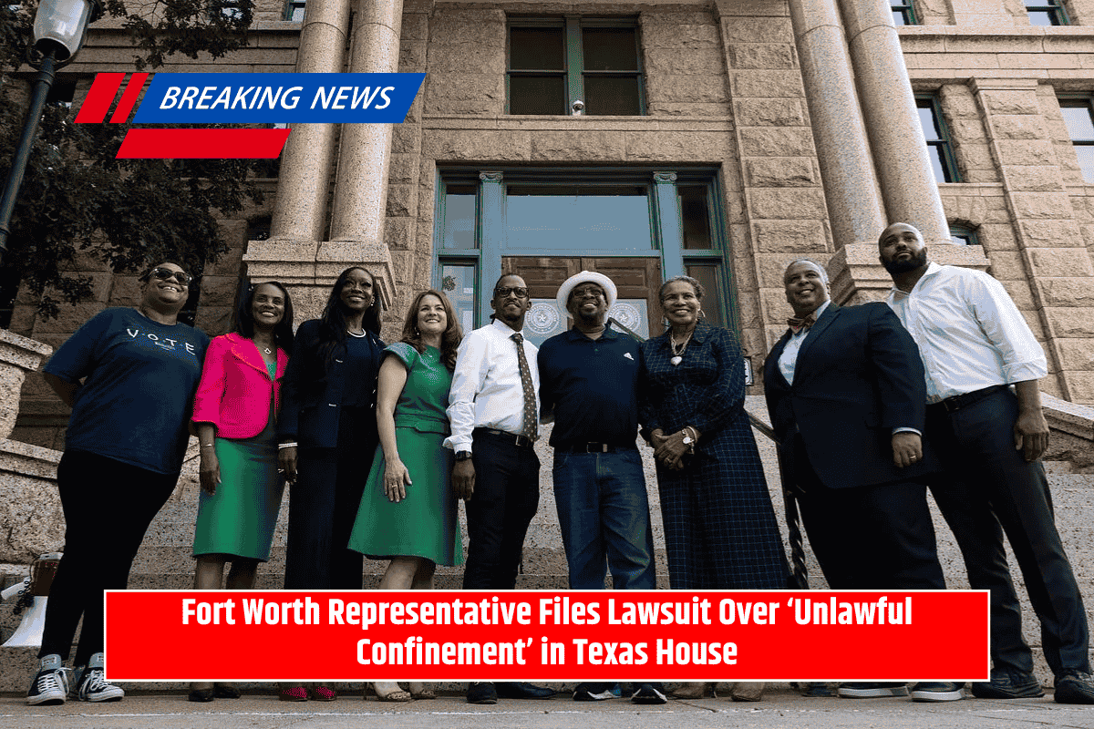 Fort Worth Representative Files Lawsuit Over ‘Unlawful Confinement’ in Texas House