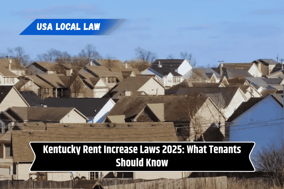 Kentucky Rent Increase Laws 2025: What Tenants Should Know