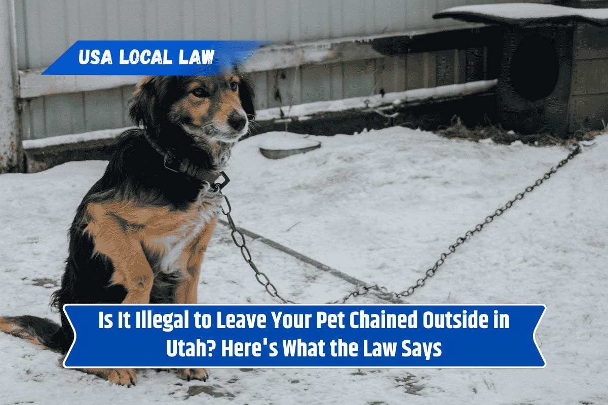 Is It Illegal to Leave Your Pet Chained Outside in Utah? Here's What the Law Says