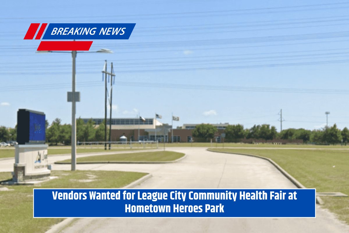 Vendors Wanted for League City Community Health Fair at Hometown Heroes Park