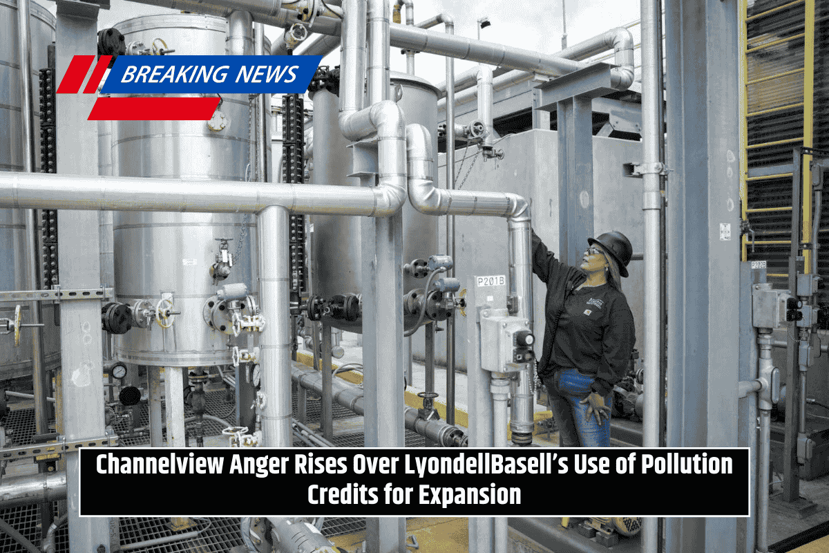 Channelview Anger Rises Over LyondellBasell’s Use of Pollution Credits for Expansion