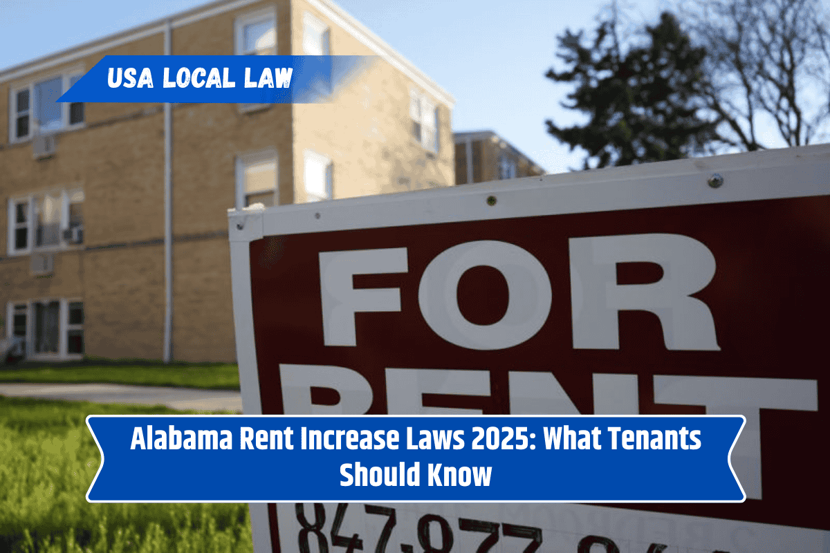 Alabama Rent Increase Laws 2025: What Tenants Should Know