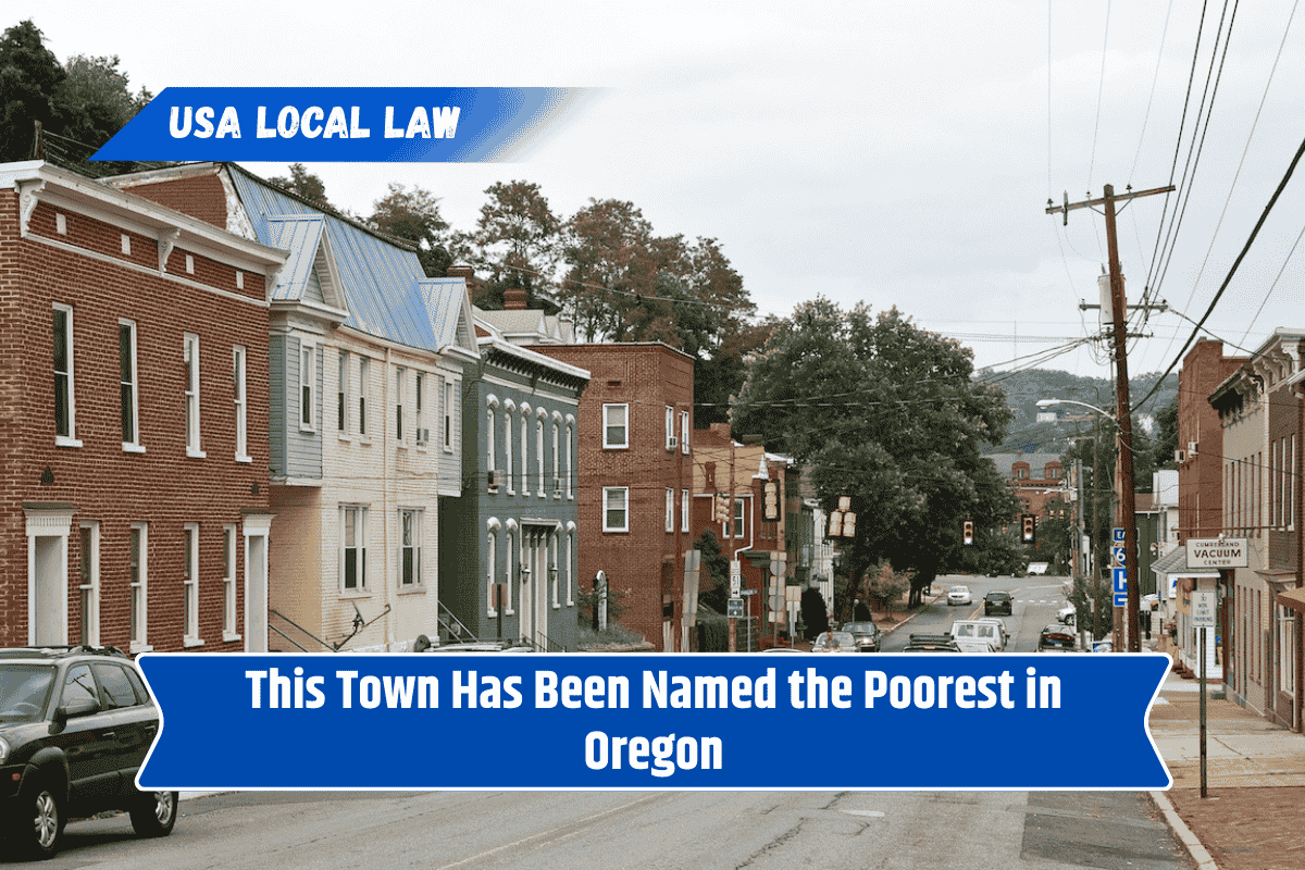 This Town Has Been Named the Poorest in Oregon