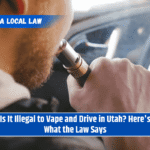 Is It Illegal to Vape and Drive in Utah? Here's What the Law Says