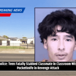 Police: Teen Fatally Stabbed Classmate in Classroom With Pocketknife in Revenge Attack