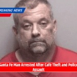 Santa Fe Man Arrested After Café Theft and Police Assault