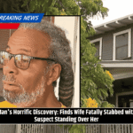 Man's Horrific Discovery: Finds Wife Fatally Stabbed with Suspect Standing Over Her
