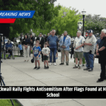 Rockwall Rally Fights Antisemitism After Flags Found at High School