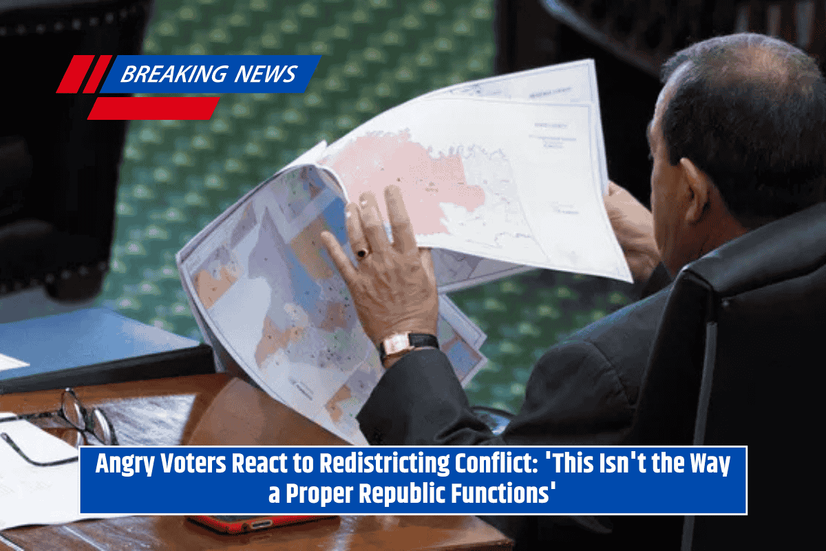 Angry Voters React to Redistricting Conflict: 'This Isn't the Way a Proper Republic Functions'