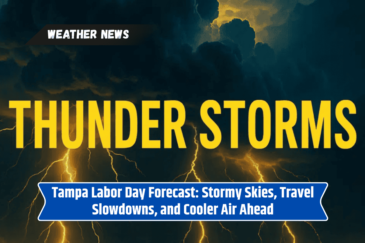 Tampa Labor Day Forecast: Stormy Skies, Travel Slowdowns, and Cooler Air Ahead